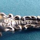Louis XV Whiting master salt spoon sterling