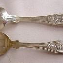 R & W Wilson Kings 12 teaspoons Sterling Silver