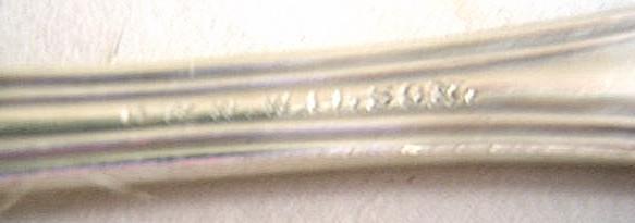 R & W Wilson Kings 12 teaspoons Sterling Silver