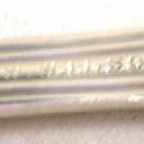 R & W Wilson Kings 12 teaspoons Sterling Silver