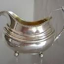 Wm Brown Creamer London 1777-78 Sterling Silver