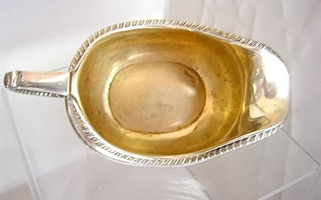 Wm Brown Creamer London 1777-78 Sterling Silver