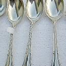 Norfolk Oval Soup spoons Three Gorham Sterling