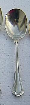 Norfolk sugar spoon Gorham Sterling Silver
