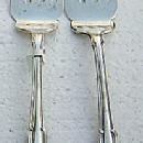 Norfolk Meat Forks Two Gorham Sterling Silver
