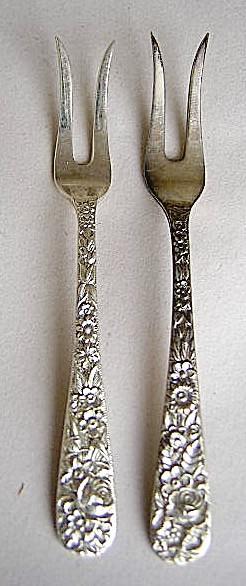 Repousse Lemon - Butter forks Two S. Kirk