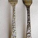 Repousse Lemon - Butter forks Two S. Kirk