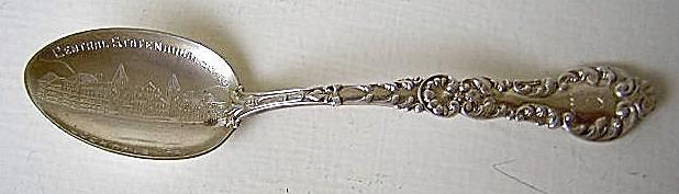 Souvenir Lockhaven PA Central State Normal School Sterling silver