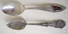 Lake Forest ILL Ferry Hall Souvenir Spoons