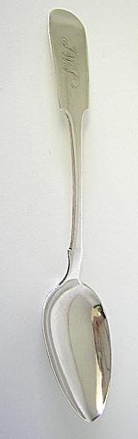DP Early Tablespoon Coin Silver