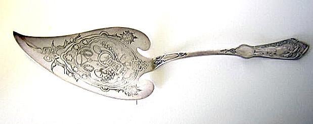 Figural Woman Pie Server Reed & Barton