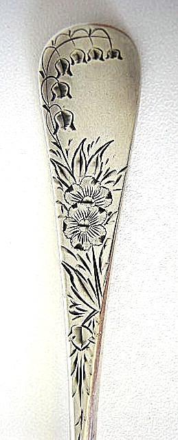 Hotchkiss & Schreuder Master Butter Knife Lily