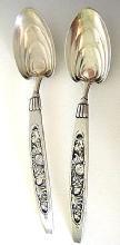 Chrysanthemum custom demitasse Spoon Whiting