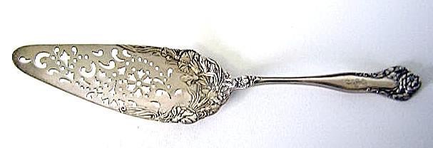 Stratford Pierced Jelly Cake Server International Sterling Silver