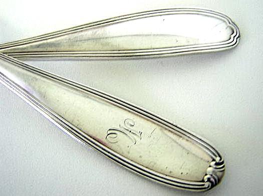 William Penn Tablespoons Alvin Sterling Silver