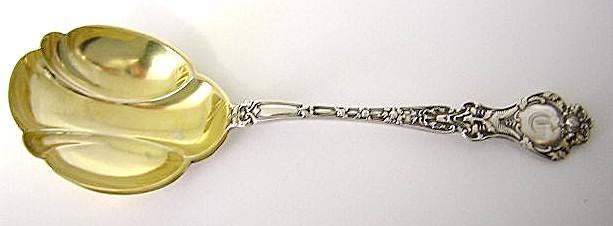 Nuremburg Berry Spoon Alvin Sterling Silver