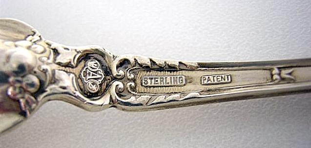 Nuremburg Pierced Olive Spoon Alvin Sterling