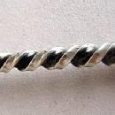 #128 Lettuce fork Towle Sterling Silver Twist