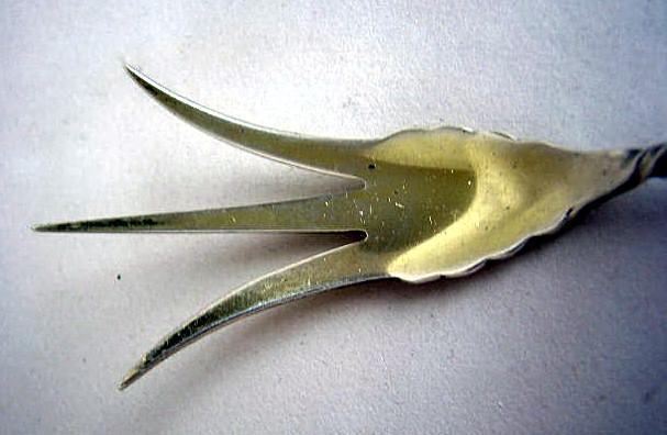 Square Twist Lettuce Fork Whiting Sterling