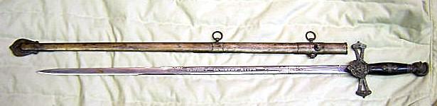 SWORD engraved blade