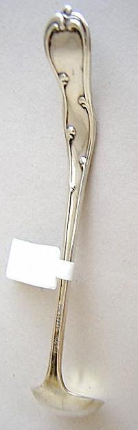 Rococo Mustard Ladle D & H sterling Silver