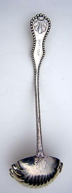 CHARLES II DOMINICK & HAFF SOUP LADLE STERLING
