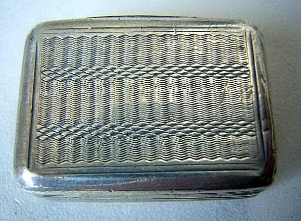 Vinaigrette English 1826 George III Birmingham
