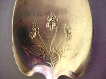 Violet Pie Server Whiting Sterling Silver