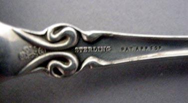Violet Pie Server Whiting Sterling Silver