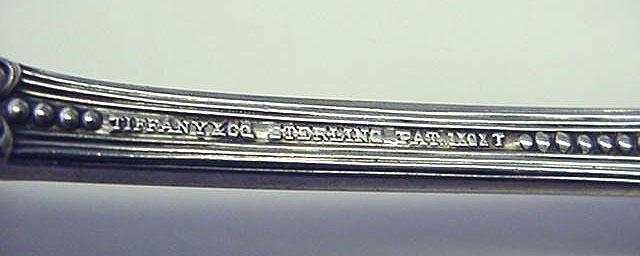 St. James Tiffany Ice Cream Axe sterling