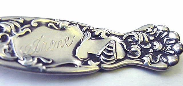 Heraldic Whiting Teaspoon