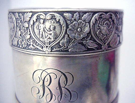 Napkin Ring Gorham ZODIAK sterling silver rare