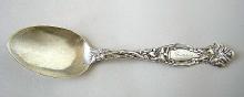 Frontenac Teaspoon Carrie lilies Art Nouveau International sterling silver