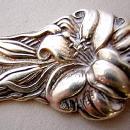 Frontenac Teaspoon Carrie lilies Art Nouveau International sterling silver