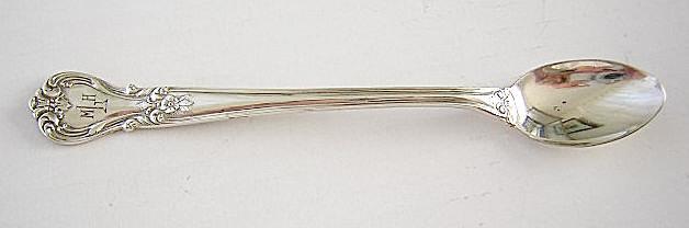 Ancestry Infant feeding spoon Weidlich sterling silver