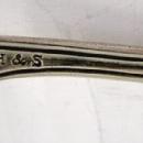 H & S Youth Child Fork Coin silver Syracuse, NY