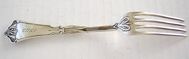 H & S Youth Child Fork Sterling silver Syracuse, NY