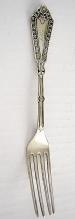 Rosette Youth Child Fork Whiting Sterling silver