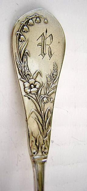 Lily of the Valley Youth Child fork silverplate
