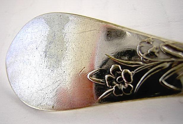 Lily of the Valley Youth Child fork silverplate