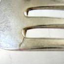 Antique Engraved 8 Child Youth Fork Gorham sterling silver