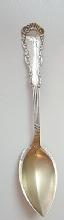 Citrus Spoon Sterling silver bright cut engraved