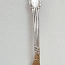 Citrus Spoon Sterling silver bright cut engraved