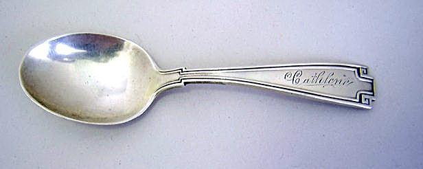 Etruscan baby spoon Gorham sterling silver