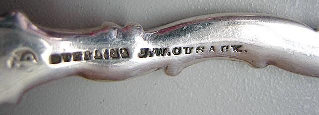 Alcazar Meat Fork Durgin Sterling Silver