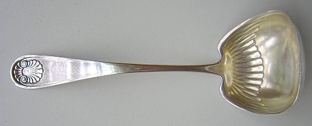 Athenian Gravy shell design Whiting Ladle
