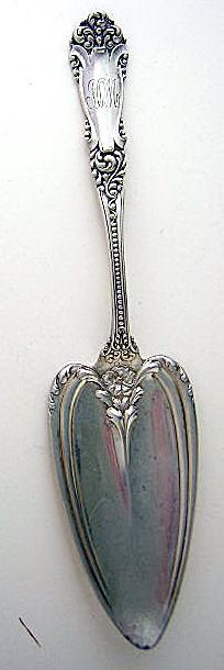 La Marquise Pie Server Sterling floral