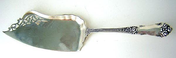 La Marquise Fish Server Reed & Barton Sterling forget me not