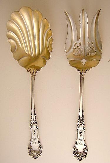 La Touraine Salad Set Reed & Barton Sterling