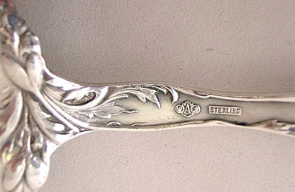 Raphael Alvin Berry Spoon Poppy figural woman Sterling